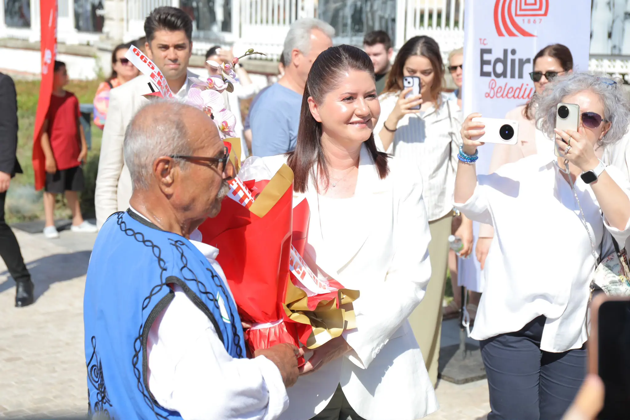 665. KIRKPINAR YAĞLI GÜREŞLERİ FESTİVALİ BAŞKAN KARŞILAMA TÖRENİYLE BAŞLADI galeri görseli
